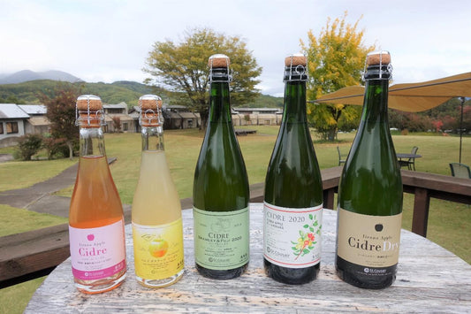 サンクゼールで出会えるりんごのお酒 ~飯綱町産りんごのシードル~