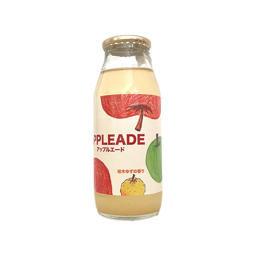 【りんごジュース】 アップルエード 桂木ゆずの香り 180ml 1本 ジュース 長野県 飯綱町 みつどんマルシェ