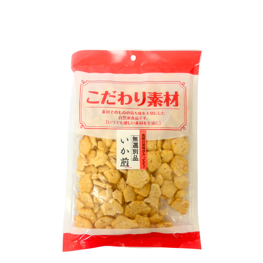 ■ ▲【せんべい】いか煎 無選別品 185g 煎餅 いか 飯綱町 みつどんマルシェ