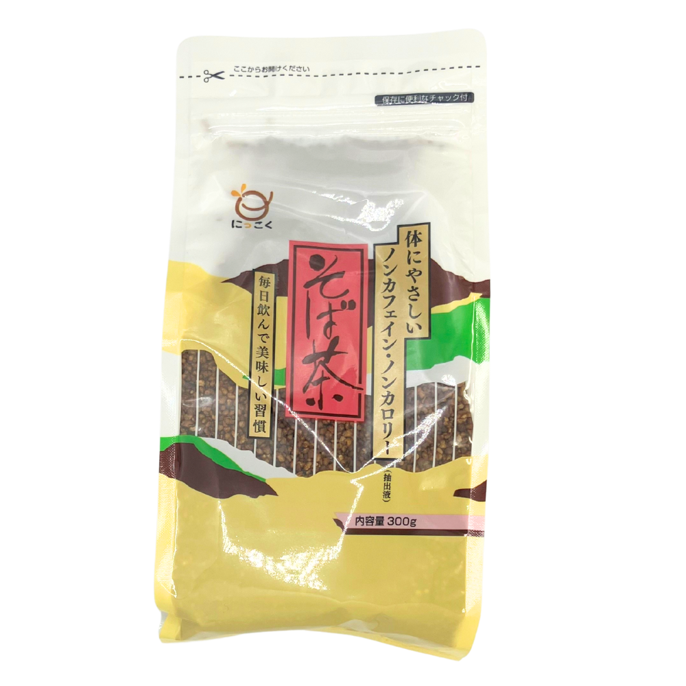 ■ 【そば茶】300g そば茶 お茶 ノンカフェイン カフェインレス 長野県 飯綱町 みつどんマルシェ