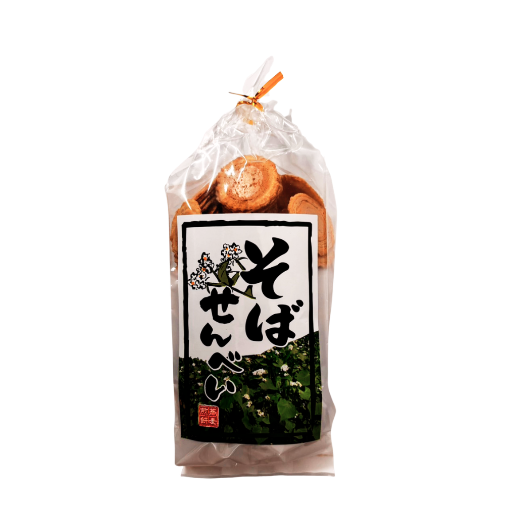 ● 【菓子】そばせんべい 120g せんべい 煎餅 そば 蕎麦 長野県 飯綱町 みつどんマルシェ