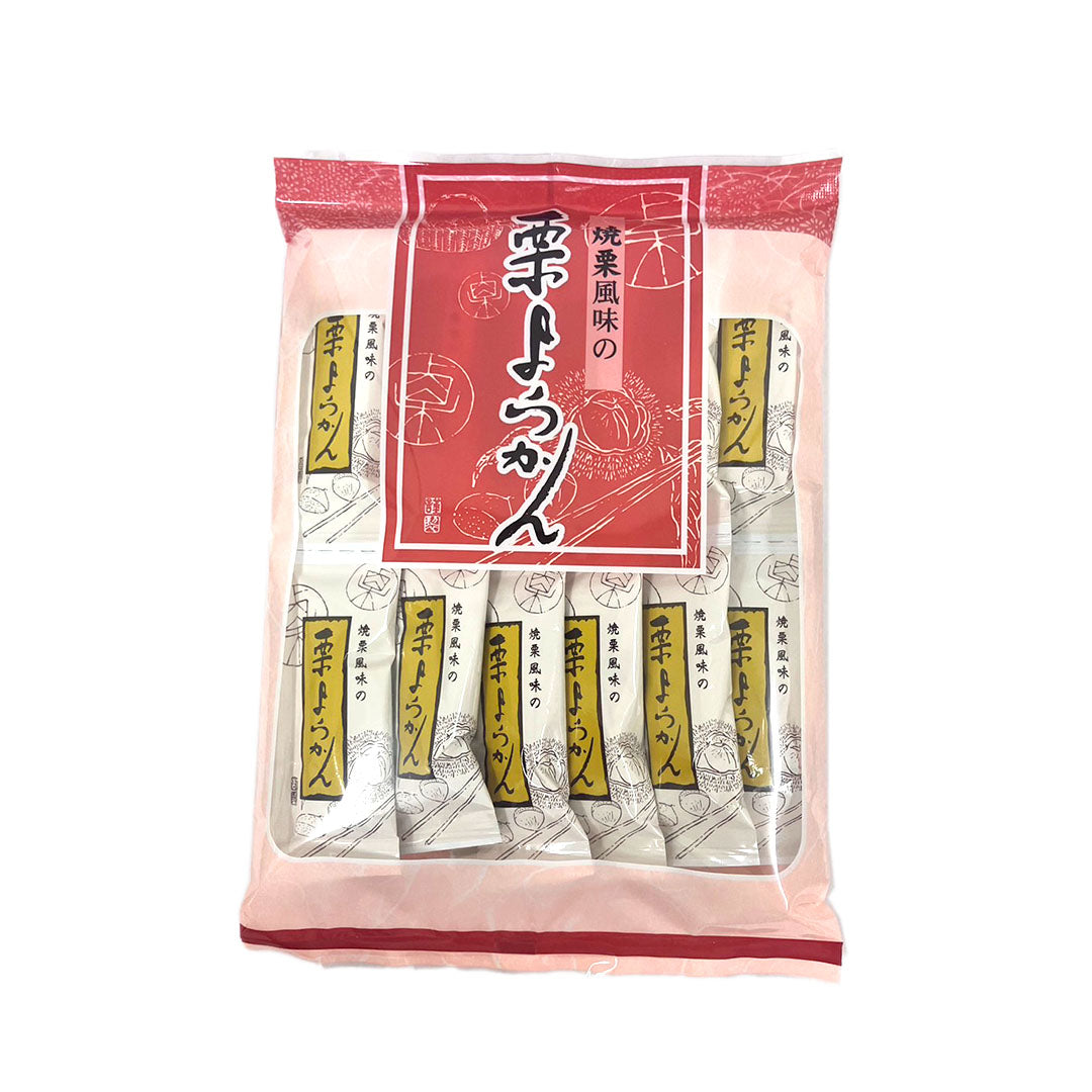 【菓子】 栗ようかん 12本 羊羹 焼栗風味 和菓子 長野県 飯綱町 みつどんマルシェ