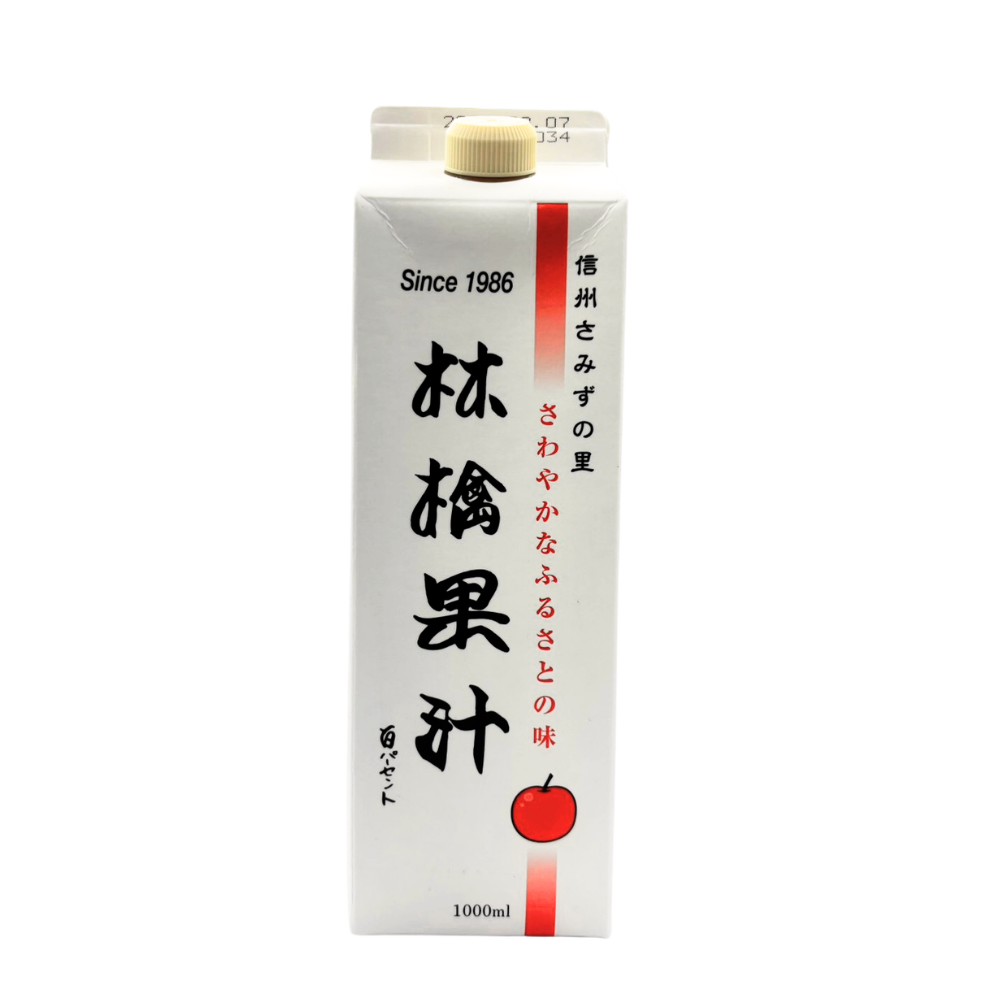 ■▲ 【りんごジュース】 信州さみずの里 林檎果汁 百パーセント 1L 紙パック 長野県 飯綱町 みつどんマルシェ