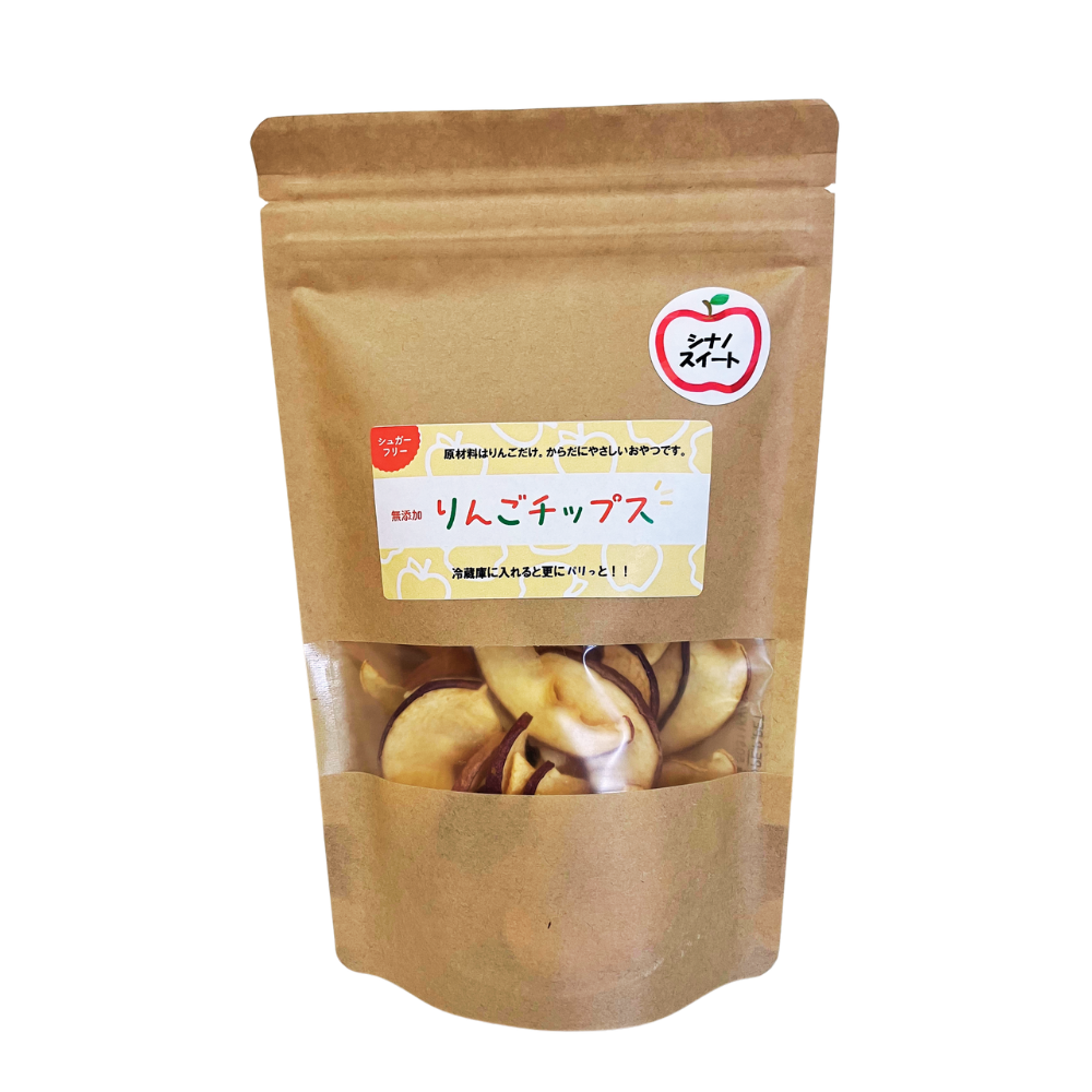 ■【りんごチップス】 シナノスイート 30g りんごチップ 長野県 飯綱町 みつどんマルシェ
