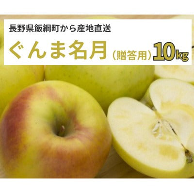 【りんご】 ぐんま名月 10kg 贈答用 11月上旬以降順次発送 長野県 飯綱町 みつどんマルシェ