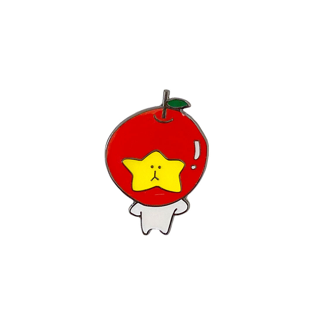 【ピンバッジ】 ピンバッジ みつどん バッジ ピンバッチ 雑貨 かわいい 長野県 飯綱町 みつどんマルシェ