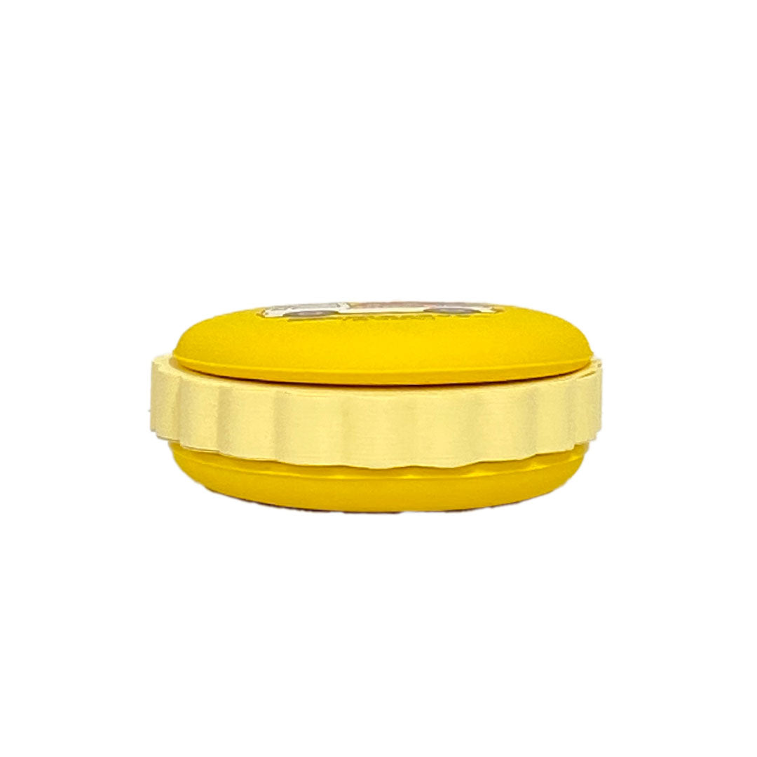 【マカロンふせん】 マカロンふせん 黄 みつどん 付箋 ふせん マカロン メモ帳 雑貨 文具 文房具 おしゃれ かわいい 長野県 飯綱町 みつどんマルシェ