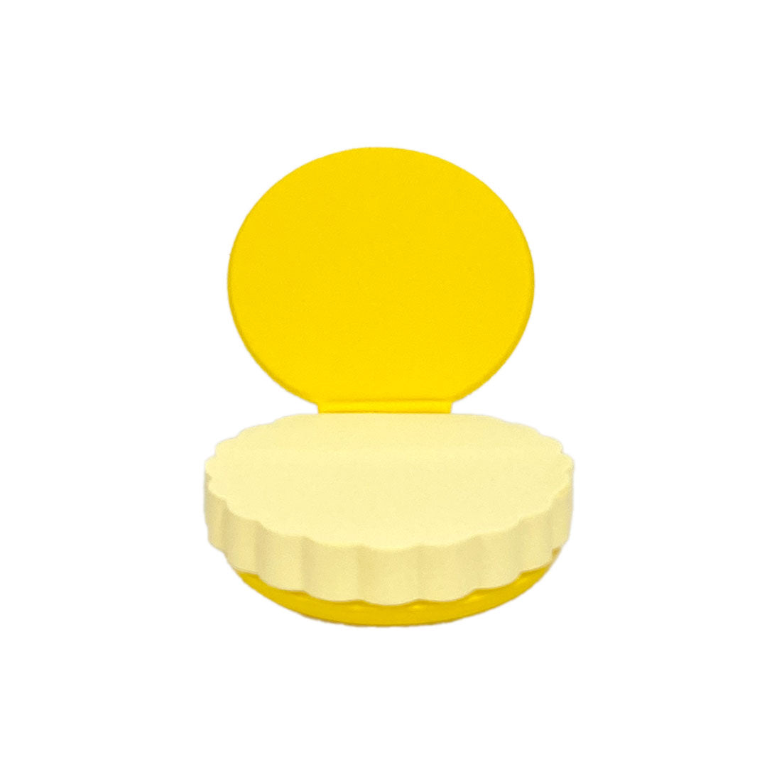 【マカロンふせん】 マカロンふせん 黄 みつどん 付箋 ふせん マカロン メモ帳 雑貨 文具 文房具 おしゃれ かわいい 長野県 飯綱町 みつどんマルシェ