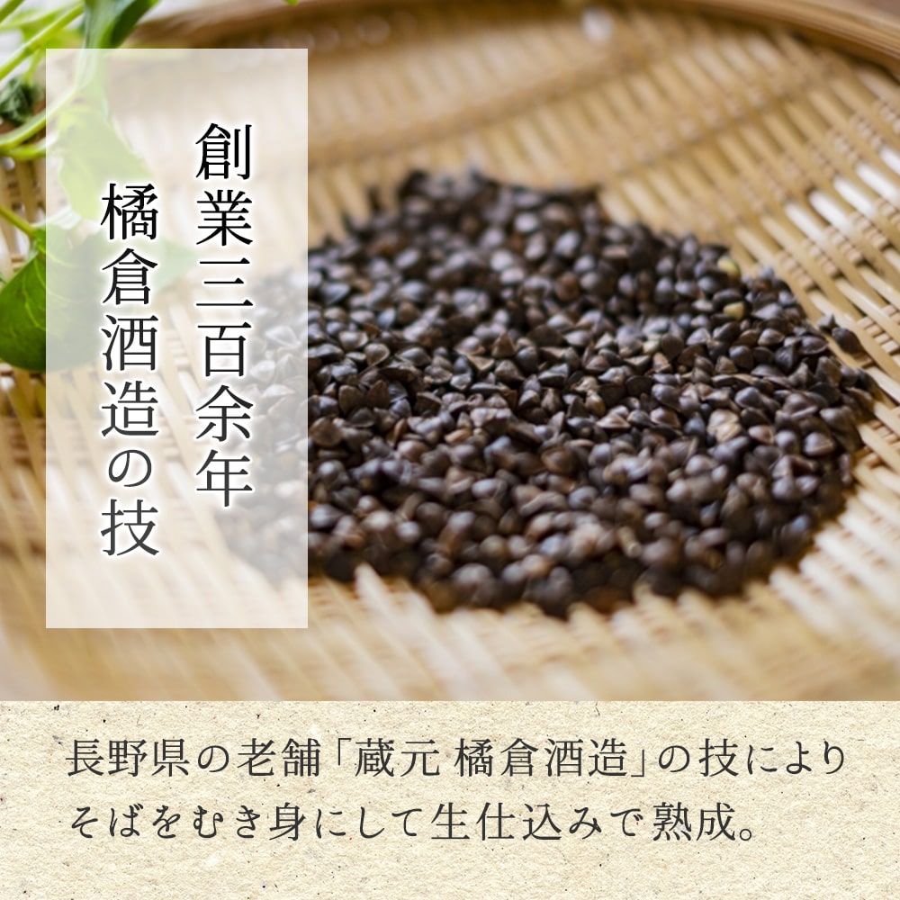 【オンラインバザー】そば焼酎 飯綱の風25度+飯綱の風20度 セット 送料無料