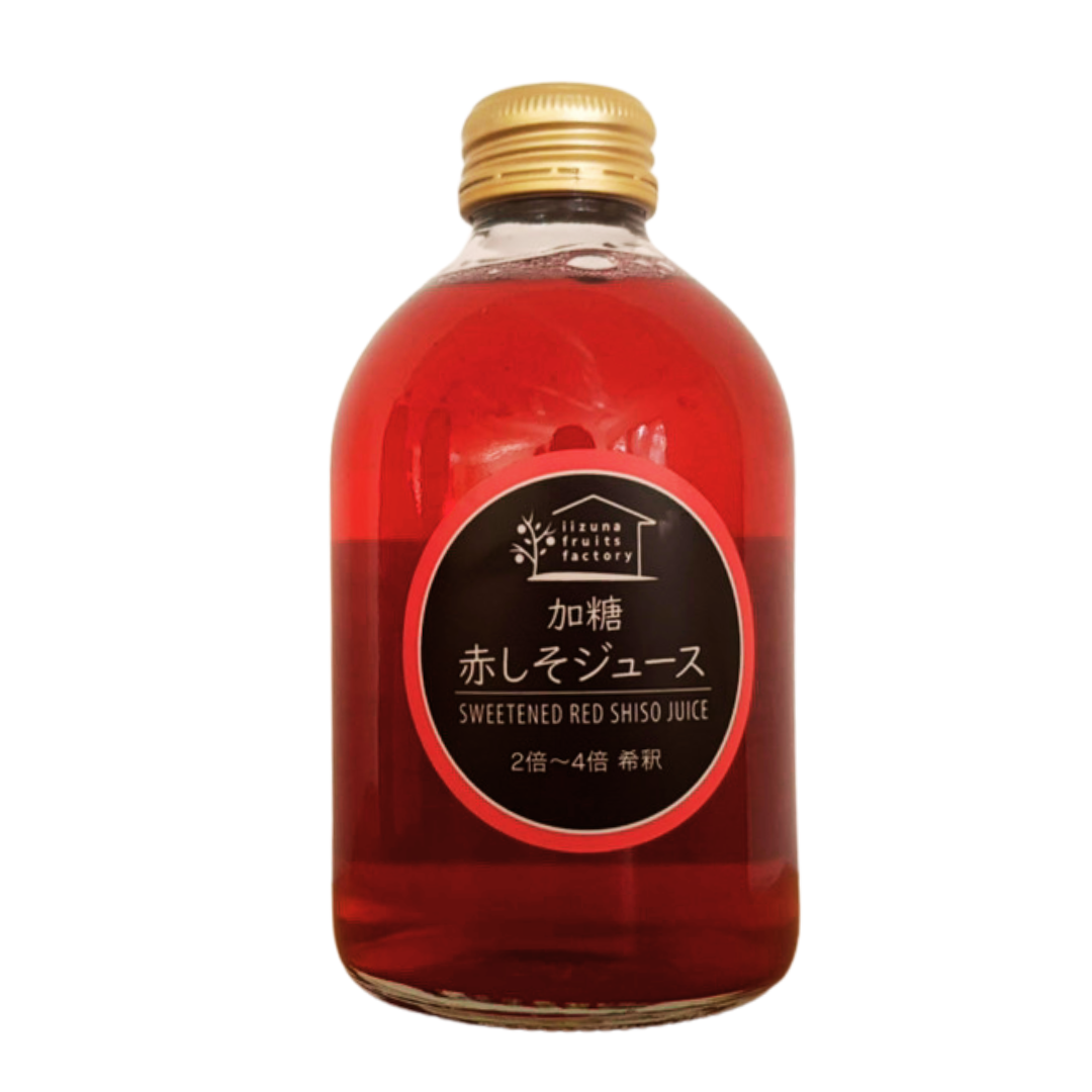 赤しそジュース 加糖 250ml 瓶 1本 しそ 長野県 飯綱町 いいづなファーム 信州 国産 紫蘇ジュース長野県産 ギフト 赤しそ