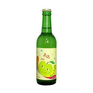 【シードル】 オリジナル シードル グラニースミス&ふじ ドライ(辛口) 2020年 330ml 長野県 飯綱町 みつどんマルシェ