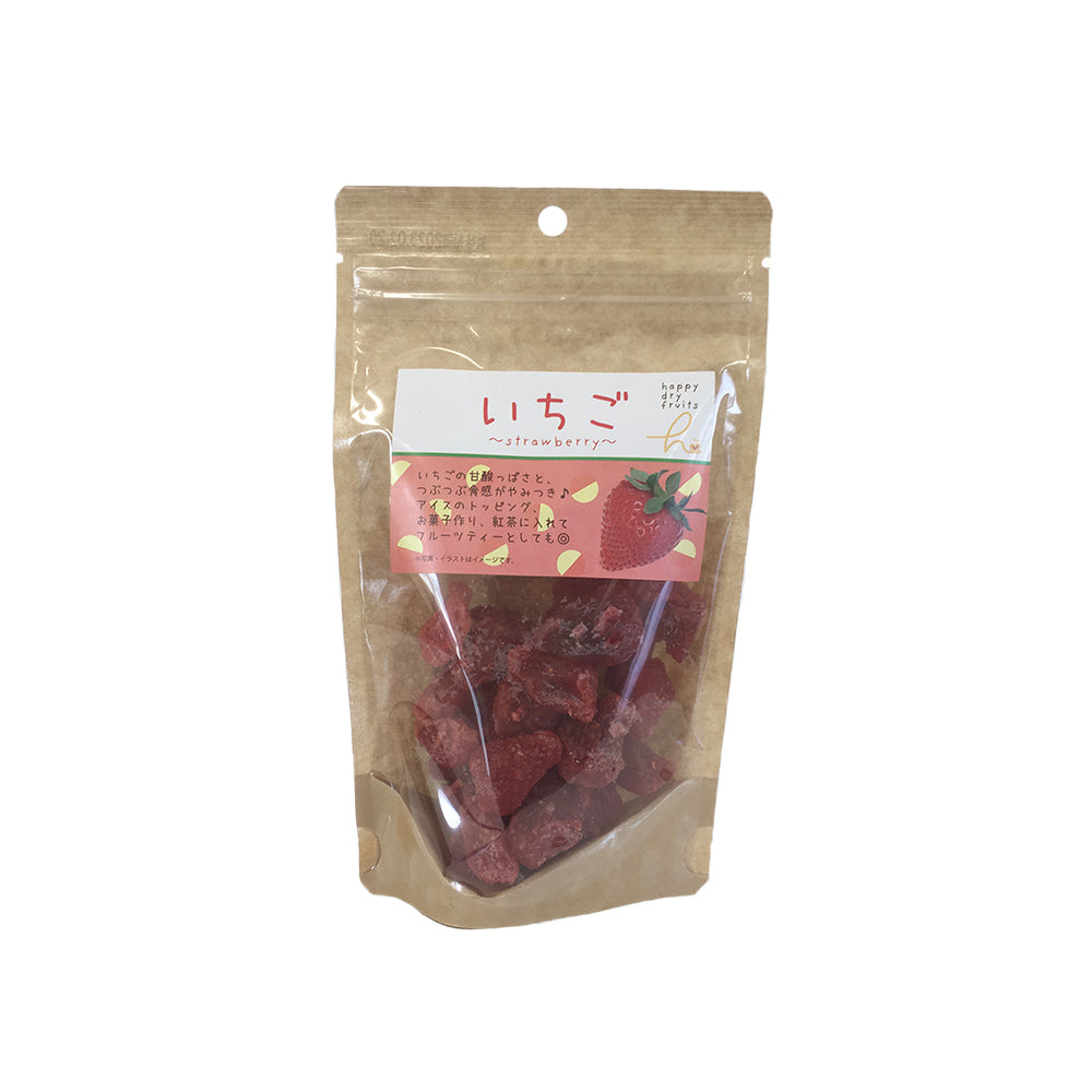 【乾燥果実】 乾燥果実 いちご 120g ドライフルーツ ドライいちご 長野県 飯綱町 みつどんマルシェ