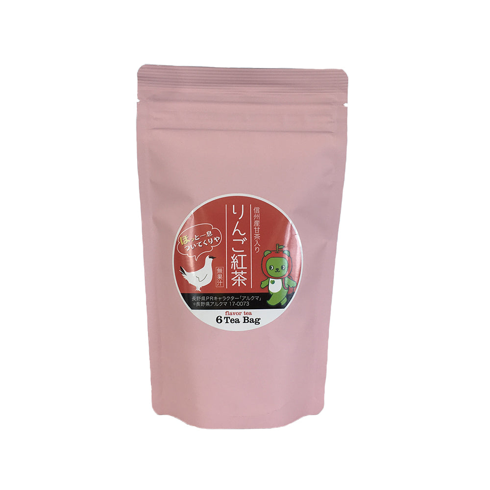 【ブレンド紅茶】 ブレンド紅茶 信州産甘茶入りりんご紅茶 12g 紅茶 長野県 飯綱町 みつどんマルシェ