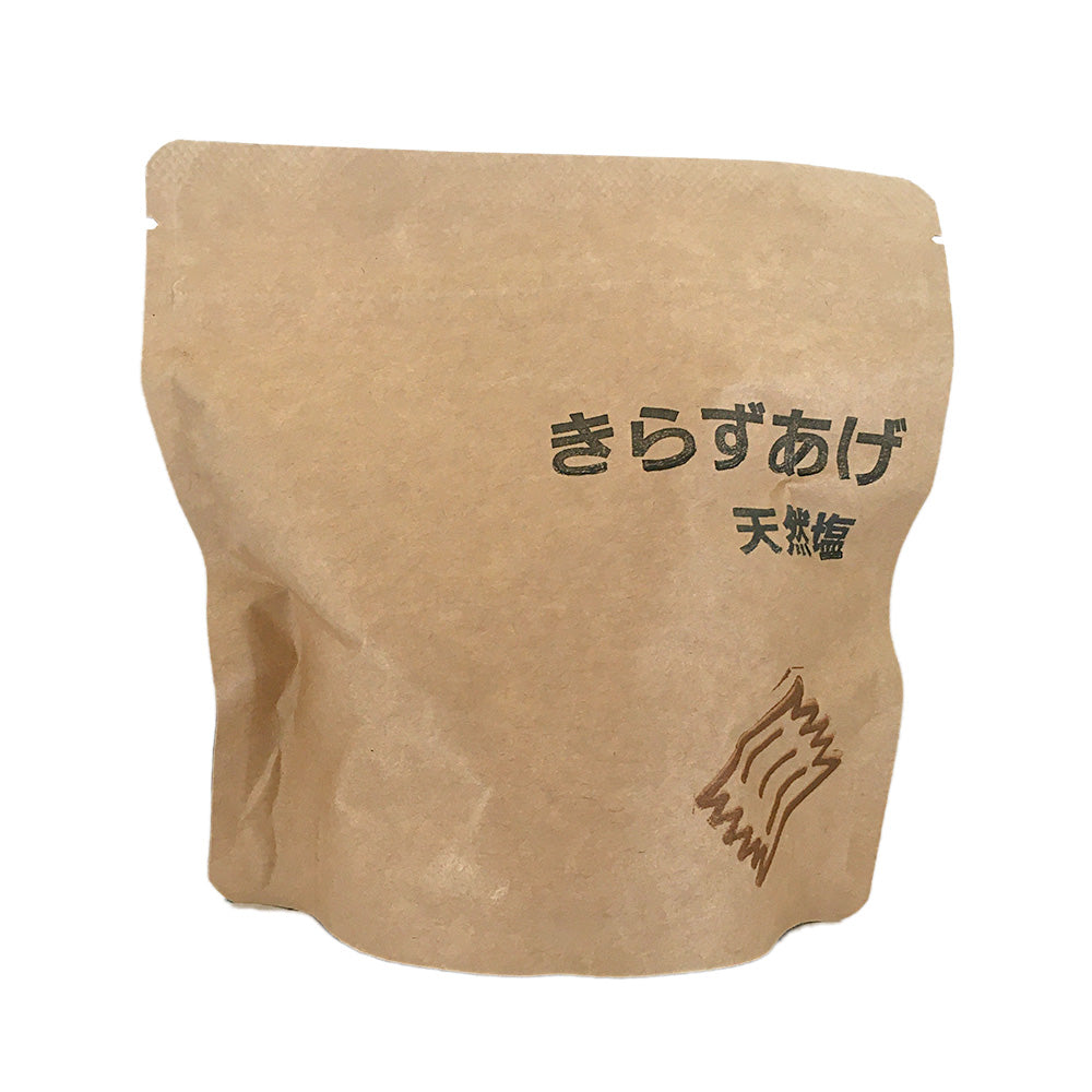 【油菓子】きらずあげ 天然塩 80g お菓子 長野県 飯綱町 みつどんマルシェ