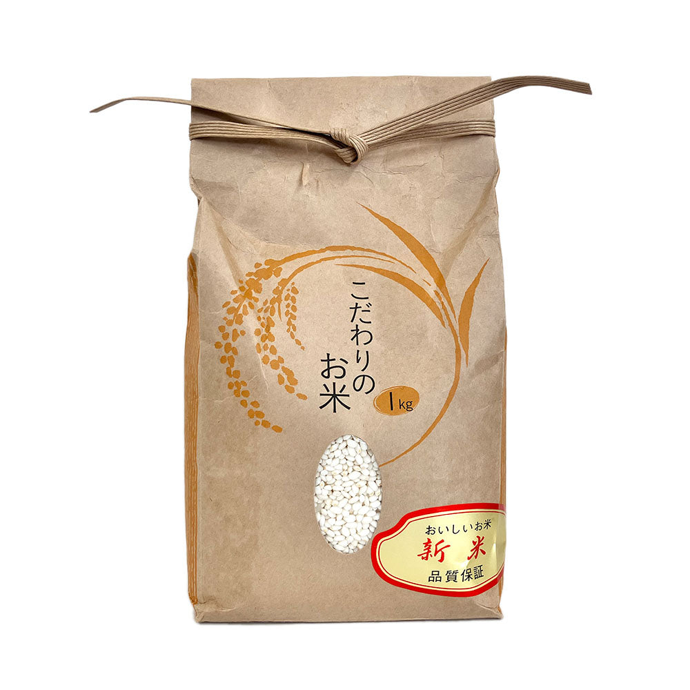 【米】 もちひかり もち米 1kg 米 精米 長野県 飯綱町 みつどんマルシェ