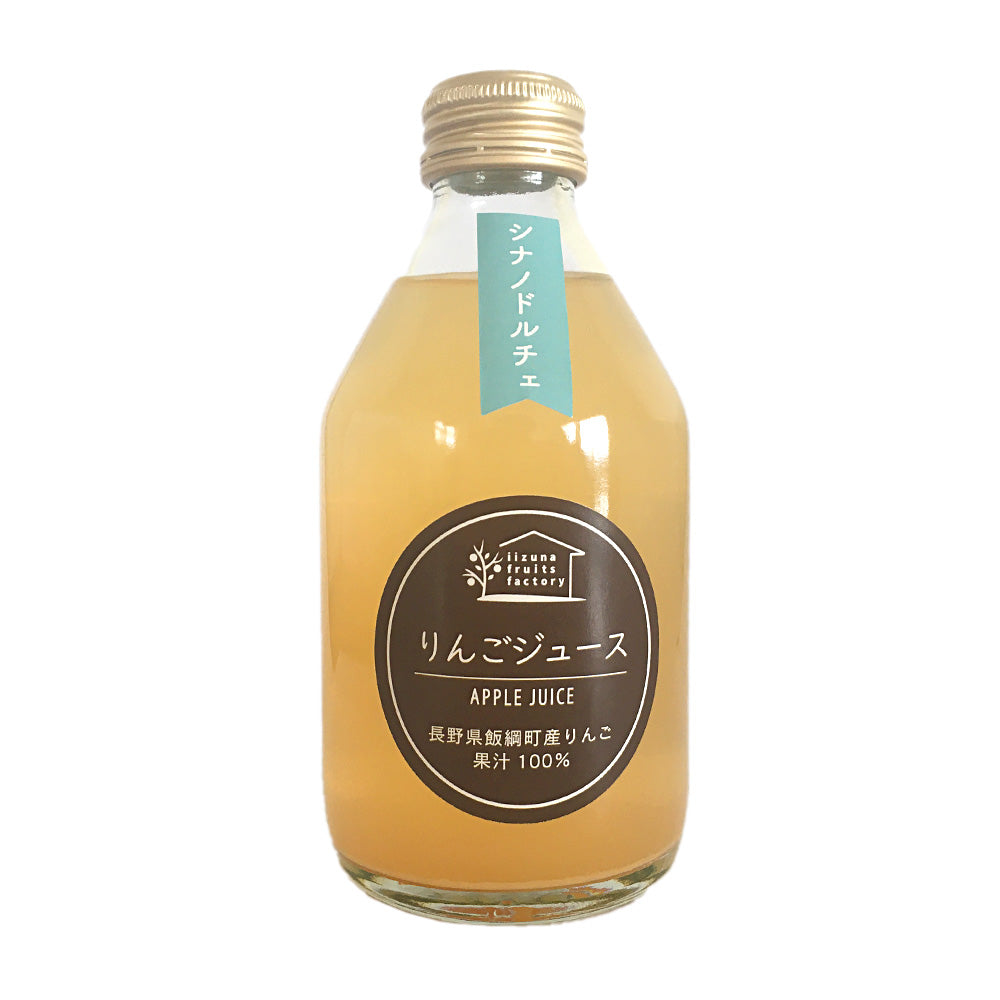 【りんごジュース】 シナノドルチェ 230ml りんごジュース ストレート 長野県 飯綱町 みつどんマルシェ