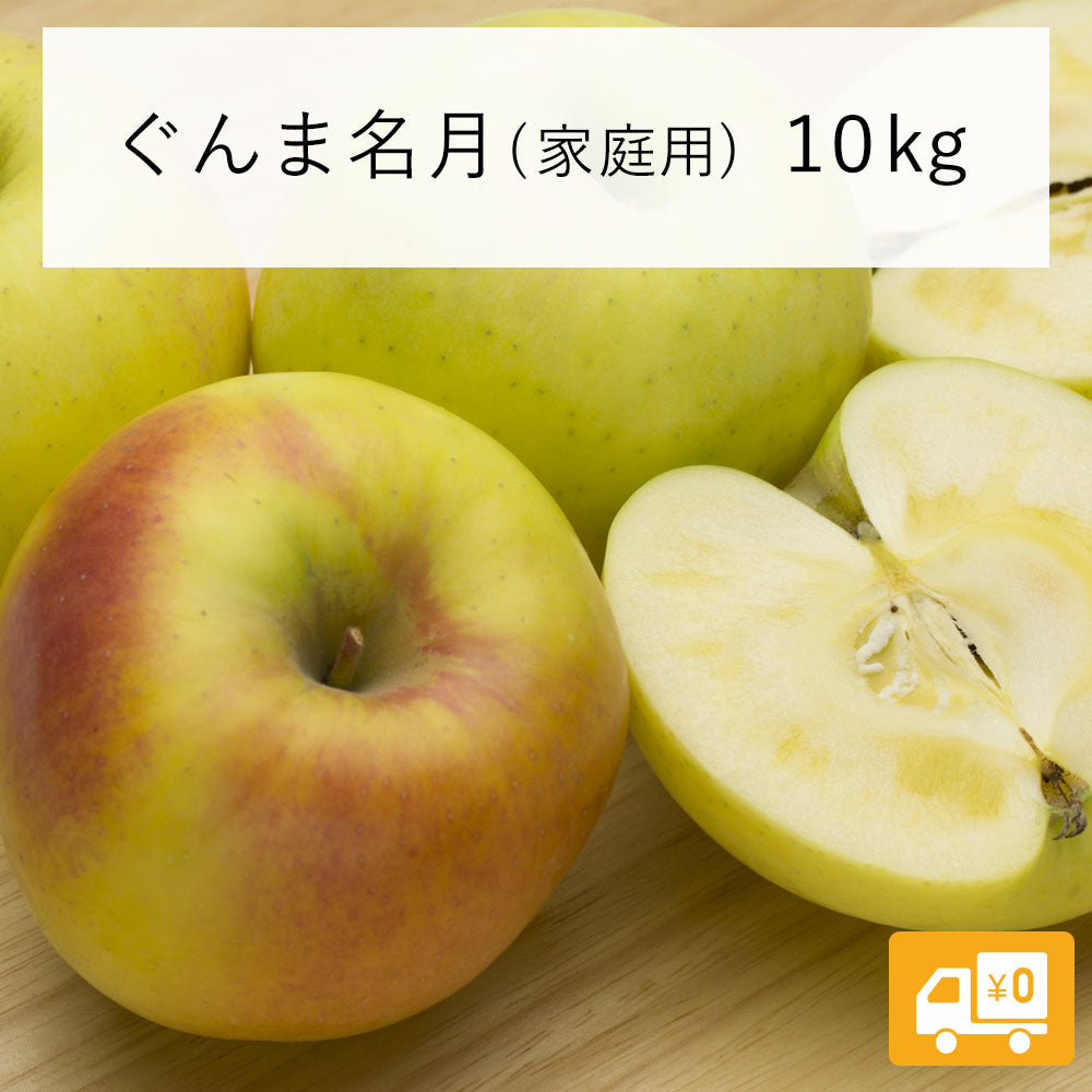 10キロぐんま名月家庭用ぐんま名月10キロ1箱 - 果物