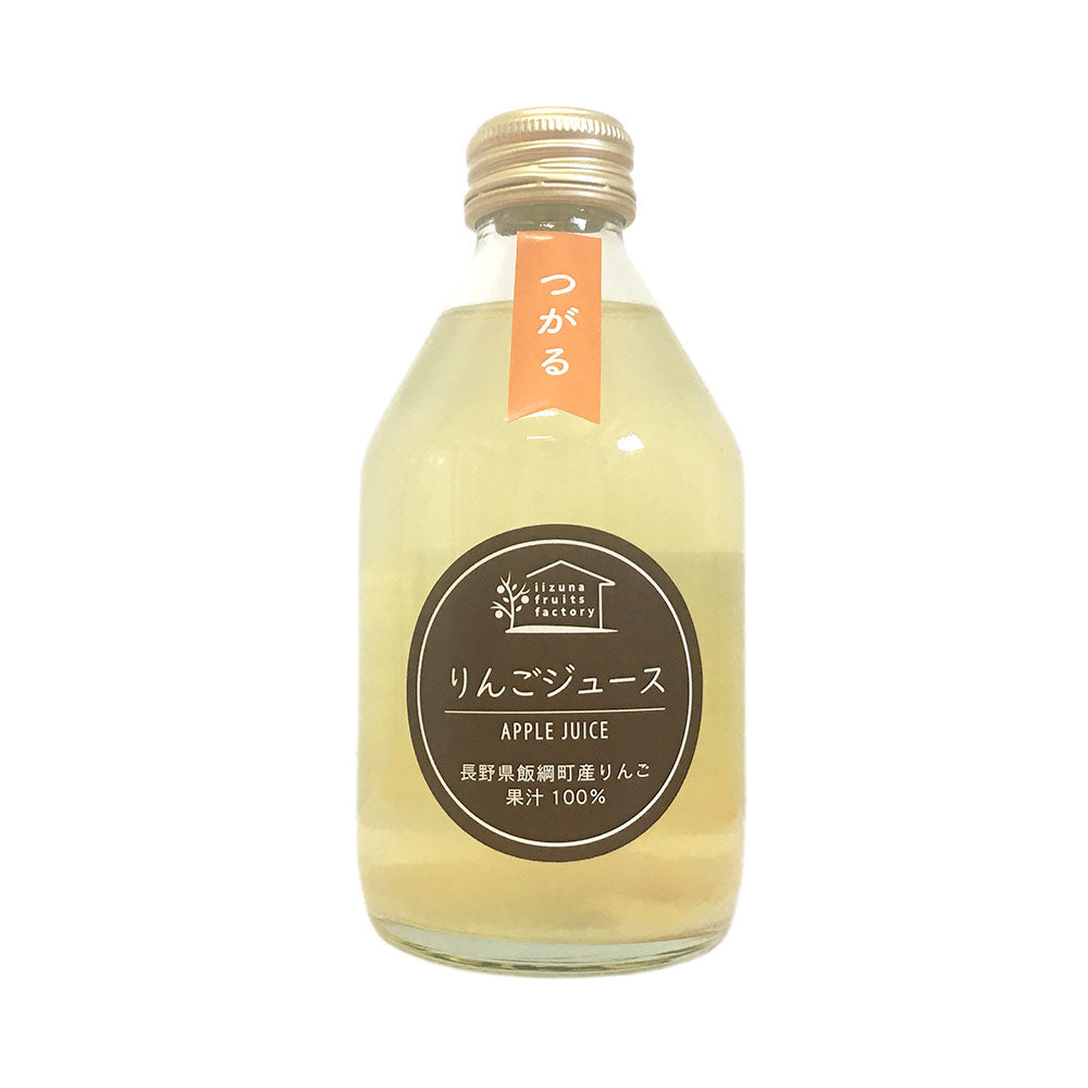 【りんごジュース】 りんごジュース つがる 250ml 1本 ストレート 長野県 飯綱町 みつどんマルシェ