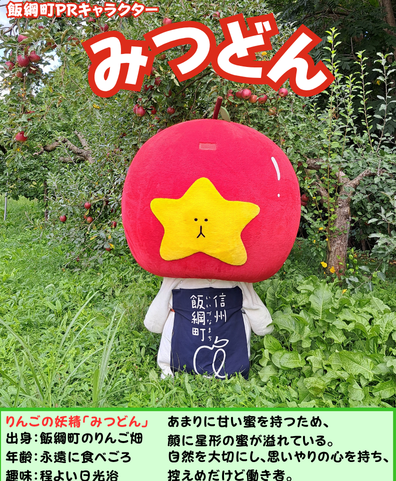 【手工芸品】 みつどんマスコットキーホルダー 手工芸品 キーホルダー マスコット 長野県 飯綱町 みつどんマルシェ