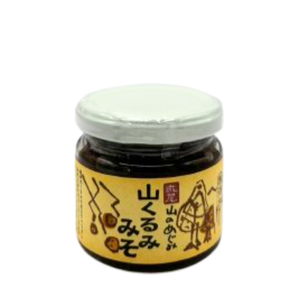 ■ 山くるみ みそ 150g 糀屋 味噌 調理みそ くるみ 長野県 飯綱町 みつどんマルシェ 信州 ギフト 長野