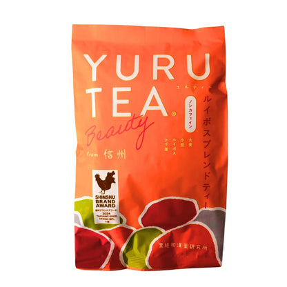 ● 【YURUTEA ルイボスブレンドティー】84g（3.5g×24包） ノンカフェイン ルイボスティー クワ葉 ブレンド茶 お茶  長野県 飯綱町 みつどんマルシェ