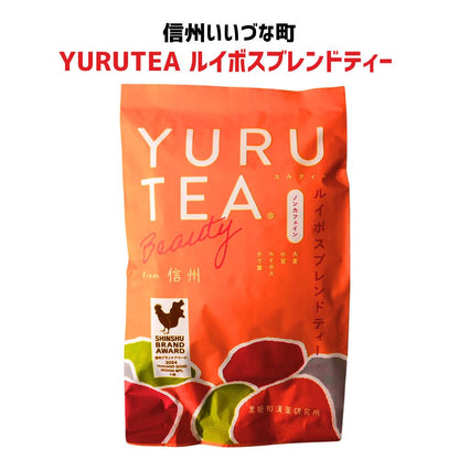 ● 【YURUTEA ルイボスブレンドティー】84g（3.5g×24包） ノンカフェイン ルイボスティー クワ葉 ブレンド茶 お茶  長野県 飯綱町 みつどんマルシェ