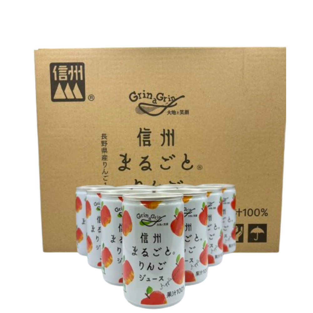 【りんごジュース】 信州 まるごと りんご ジュース 無添加 りんごジュース 缶30本