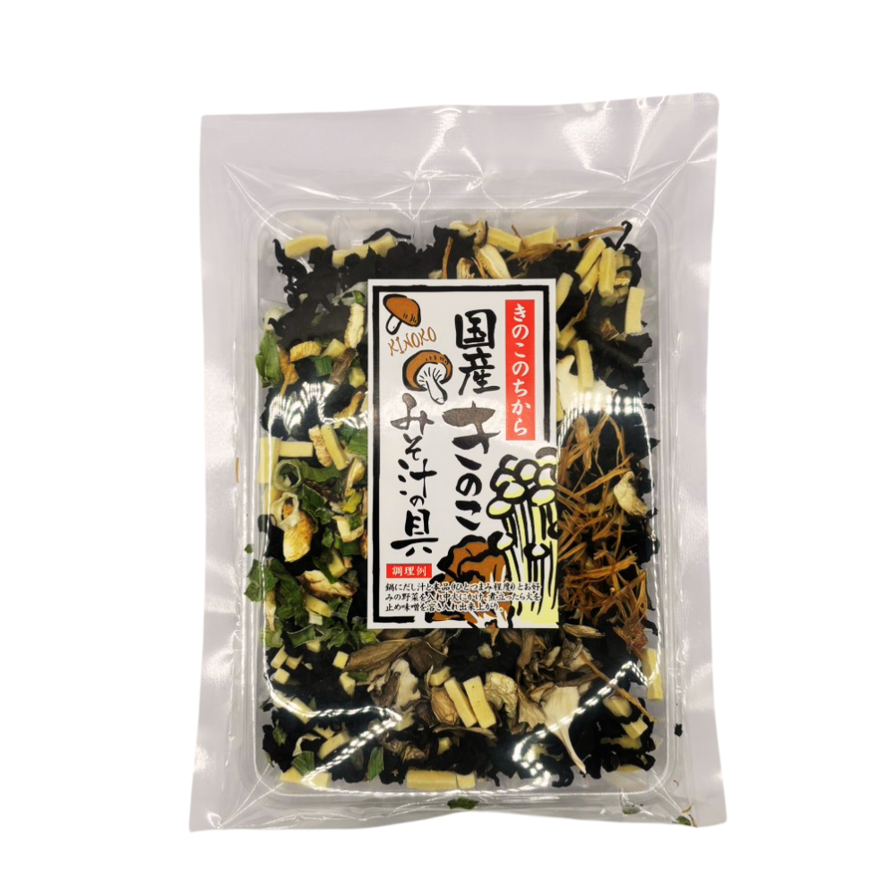 ■【国産きのこみそ汁の具】きのこ みそ汁の具混合品  65g みそ汁の具 みそ汁 長野県 飯綱町 みつどんマルシェ
