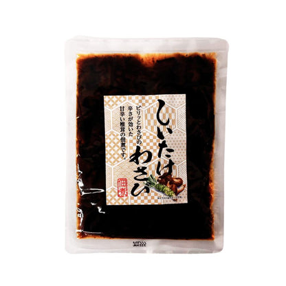 ● 【しいたけわさび】 50g 椎茸 きのこ わざび 惣菜 佃煮 長野県 飯綱町 みつどんマルシェ 信州