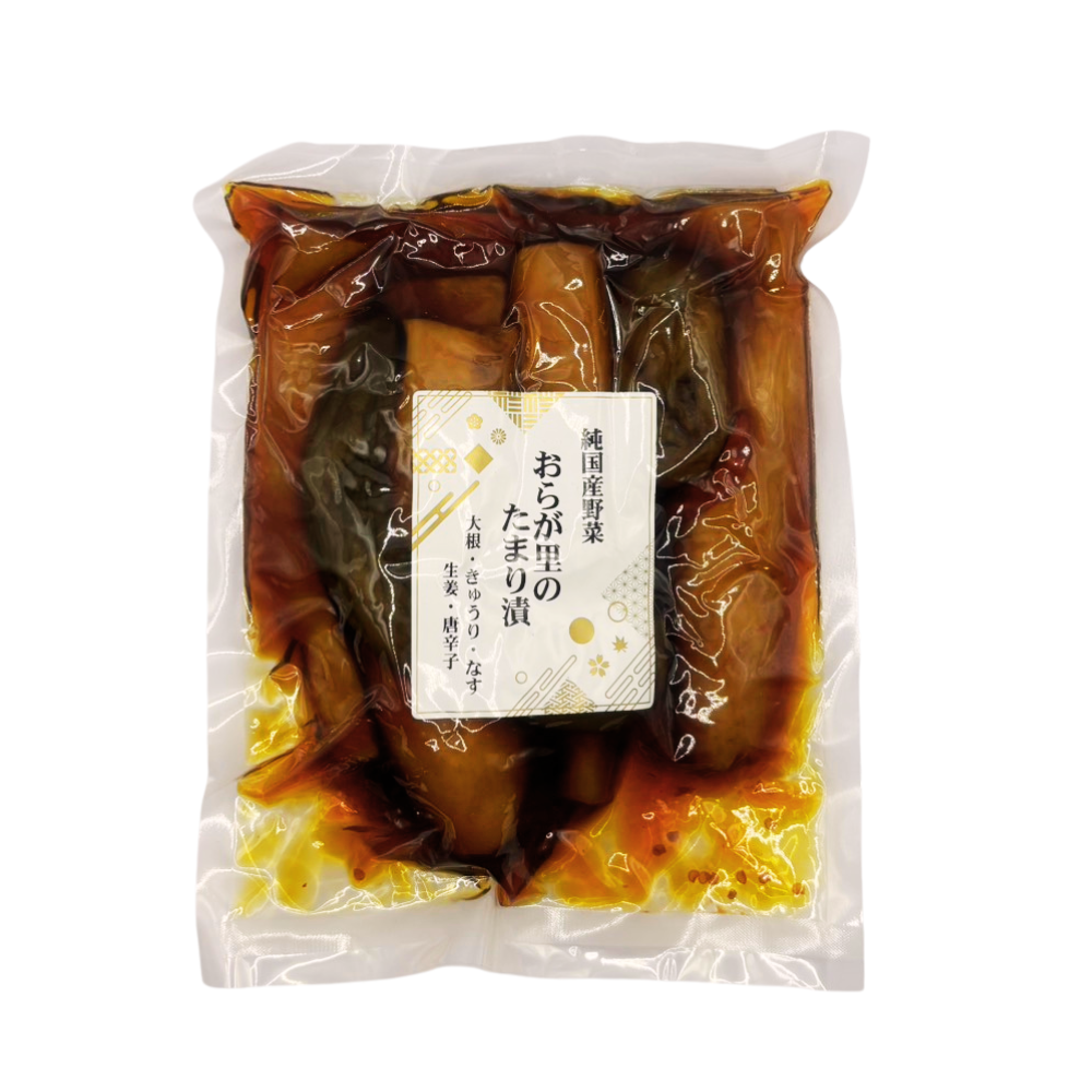 ■● 【惣菜】おらが里のたまり漬 500g 野沢菜 惣菜  長野県 飯綱町 みつどんマルシェ