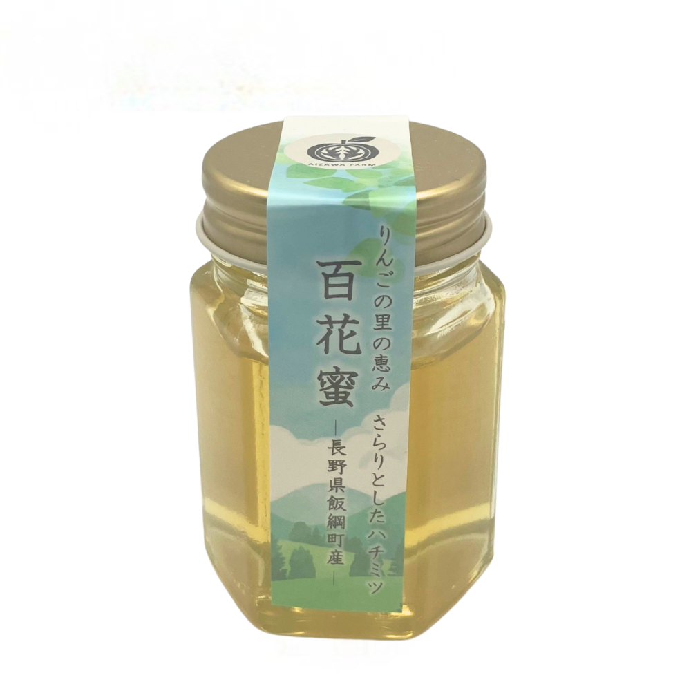 ■ 【はちみつ】百花蜜 80g 無添加非加熱 純粋はちみつ 長野県 飯綱町 みつどんマルシェ