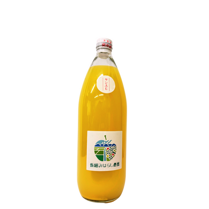 【りんごジュース】 1L りんごジュース 1本 みはらし農園 サンふじ 長野県 飯綱町 みつどんマルシェ