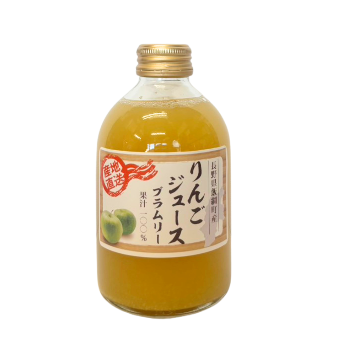 ■▲ 【りんごジュース】 ブラムリー 250ml ストレート 長野県 飯綱町 みつどんマルシェ 信州 国産 林檎 リンゴ 果汁100%