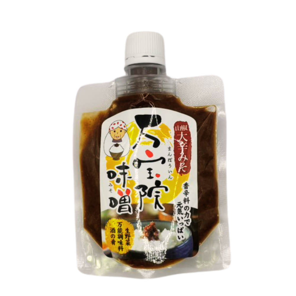 ■ 【大原万宝院伝承山椒大辛味噌】120g みそ 味噌 長野県 飯綱町 みつどんマルシェ