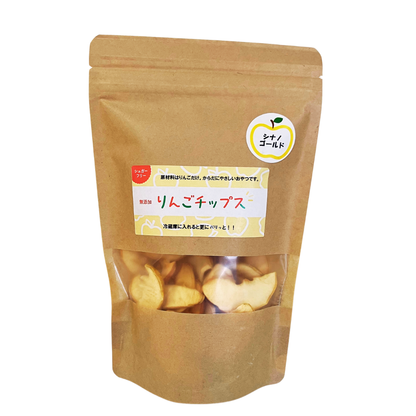 ■ 【りんごチップス】 シナノゴールド 30g りんごチップ 長野県 飯綱町 みつどんマルシェ (コピー)