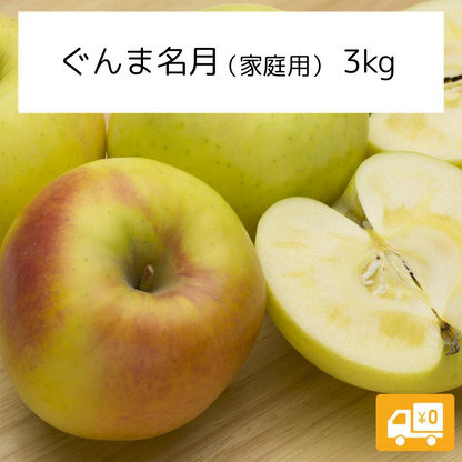 【りんご】 ぐんま名月 3kg 家庭用 11月上旬以降順次発送 長野県 飯綱町 みつどんマルシェ (コピー)