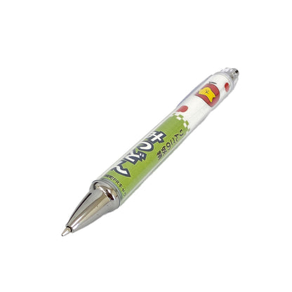 【ボールペン】 ボールペン 緑 みつどん 筆記用具 文房具 かわいい 長野県 飯綱町 みつどんマルシェ