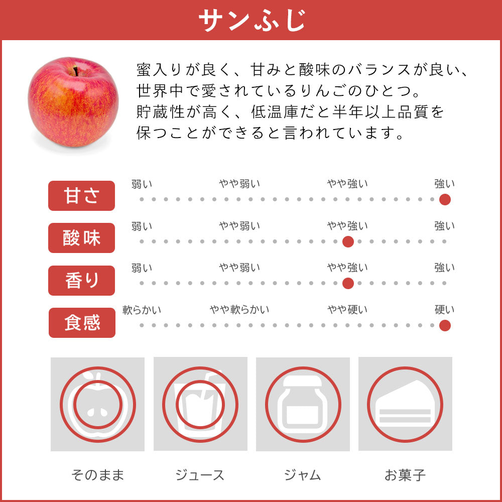 【りんご】 サンふじ 10kg 予約販売 11月下旬以降順次発送 送料込 長野県 飯綱町 贈答用 みつどんマルシェ