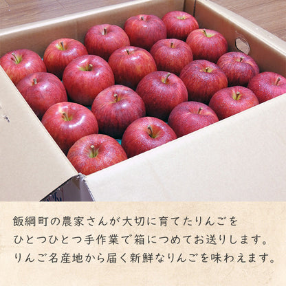 【りんご】 秋映 10kg（ 40～46玉 ） 贈答用 送料込 長野県 飯綱町 みつどんマルシェ